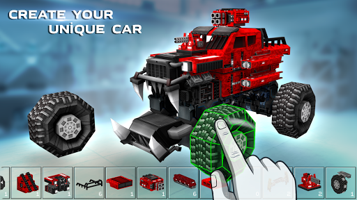 Blocky Cars tank games online 8.3.7 screenshots 1