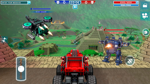 Blocky Cars tank games online 8.3.7 screenshots 2